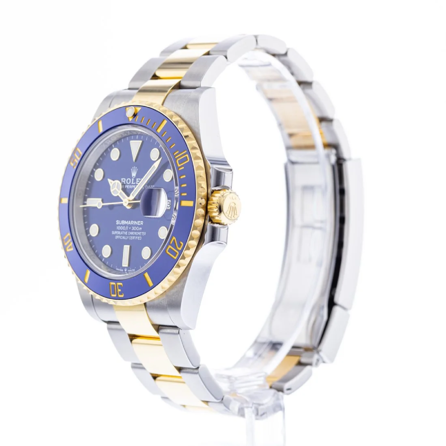 Rolex-Submariner-Date-Two-Tone-Blue-Dial-126613-Replica3 Rolex Submariner Date Two Tone Blue Dial 126613 Replica - Image 3
