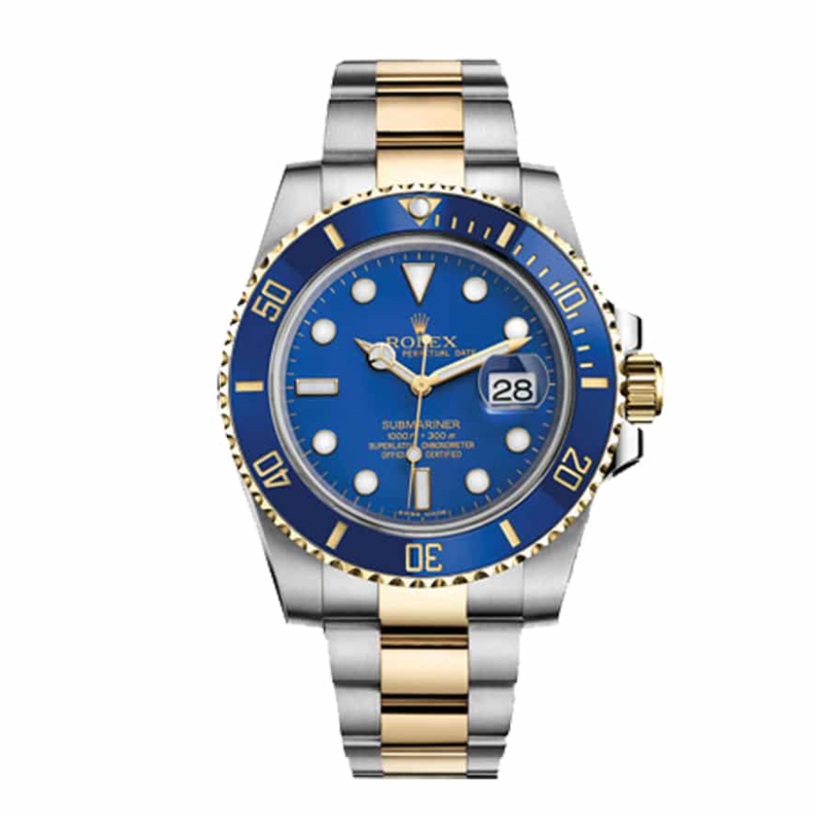 Rolex-Submariner-Date-Two-Tone-Blue-Dial-16613-Replica-1 Rolex Submariner Date Two Tone Blue Dial 16613 Replica - Image 1