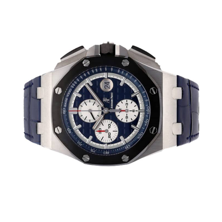 Royal-Oak-White-Dial-Replica-1 Audemars Piguet 26401PO Royal Oak Offshore Replica - Image 2