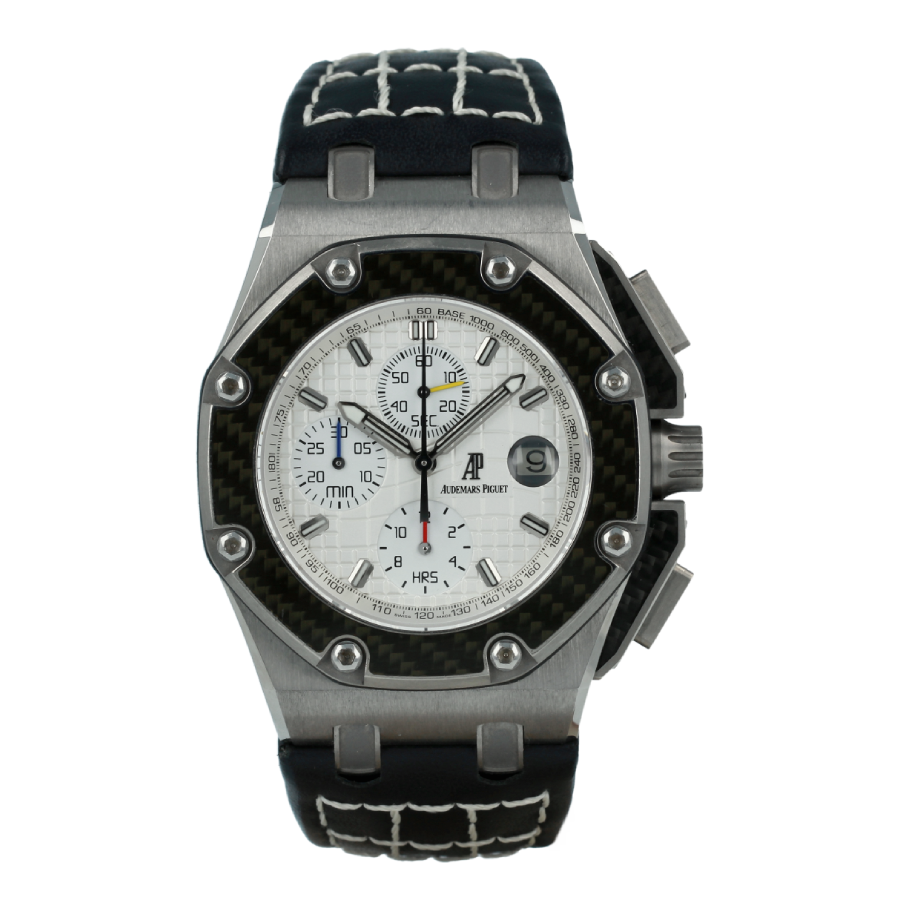Royal-Oak-White-Dial-Replica-4 Audemars Piguet 26030IO.OO.D001IN.01 Royal Oak White Dial Replica - Image 1