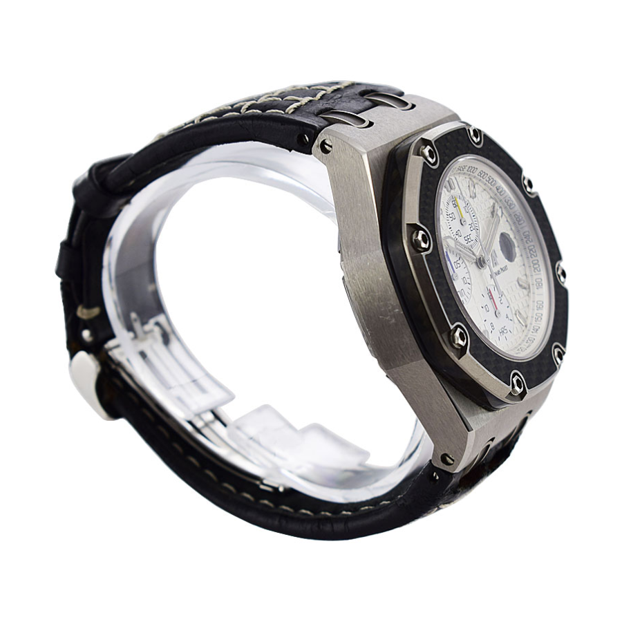 Royal-Oak-White-Dial-Replica-6 Audemars Piguet 26030IO.OO.D001IN.01 Royal Oak White Dial Replica - Image 3
