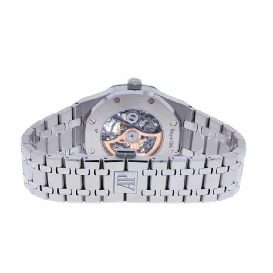 apapq (1) Audemars Piguet Royal Oak Double Balance Wheel Openworked 15407ST Replica - Image 3