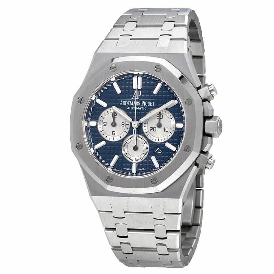 audemars-piguet-blue-dial-26331st-oo-1220st-01 Audemars Piguet Royal Oak Chronograph 26331ST.OO.1220ST.01 Replica - Image 2