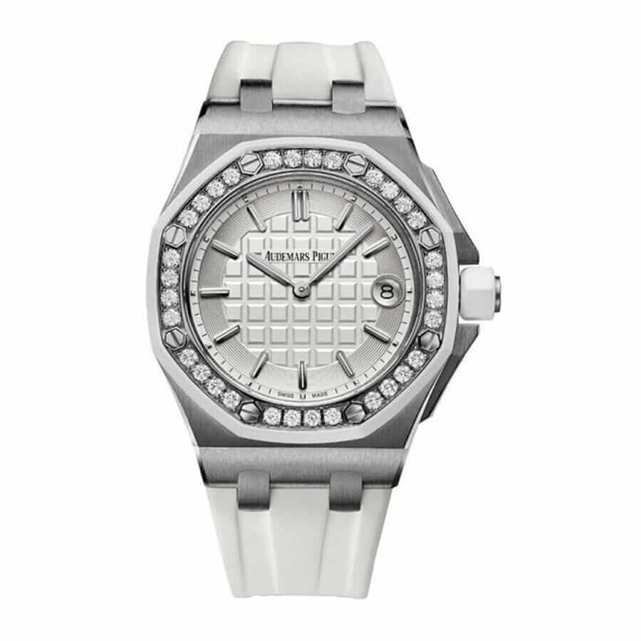 audemars-piguet-ladies_unitedluxury Audemars Piguet Royal Oak 67540SK.ZZ.A010CA.01 Silver Ladies Replica - Image 1
