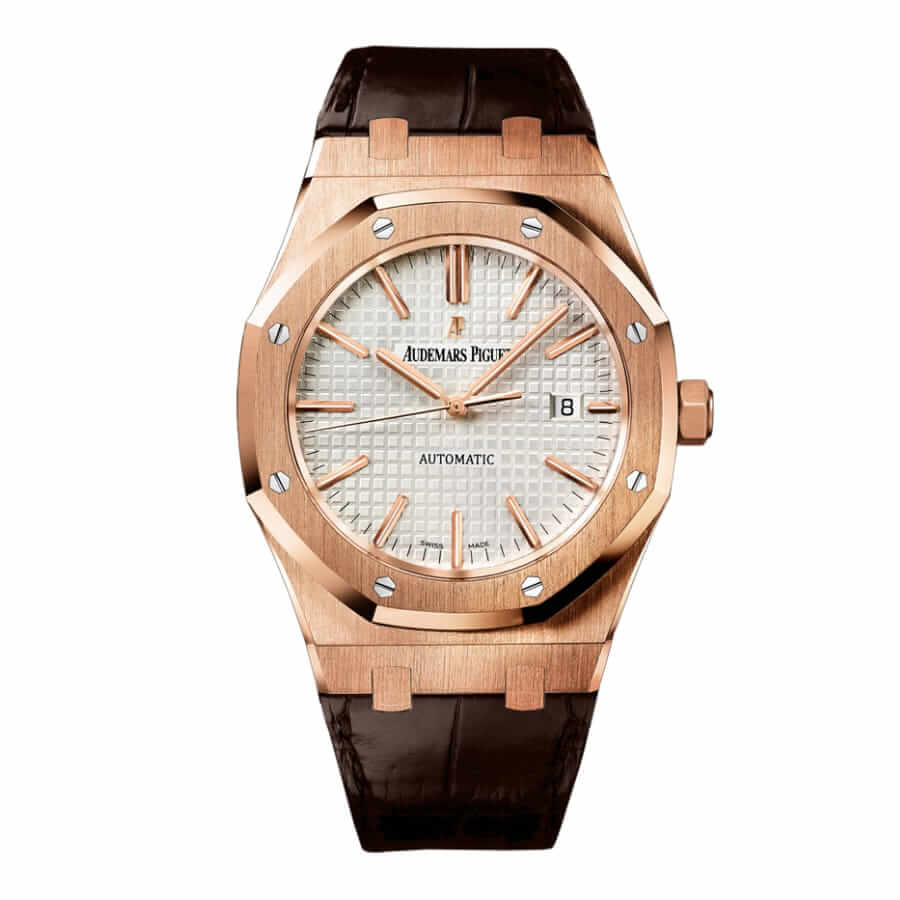 audemars-piguet-rose-gold-royal-oak-white-replica-1 Audemars Piguet 15500OR Rose Gold Selfwinding Replica - Image 1