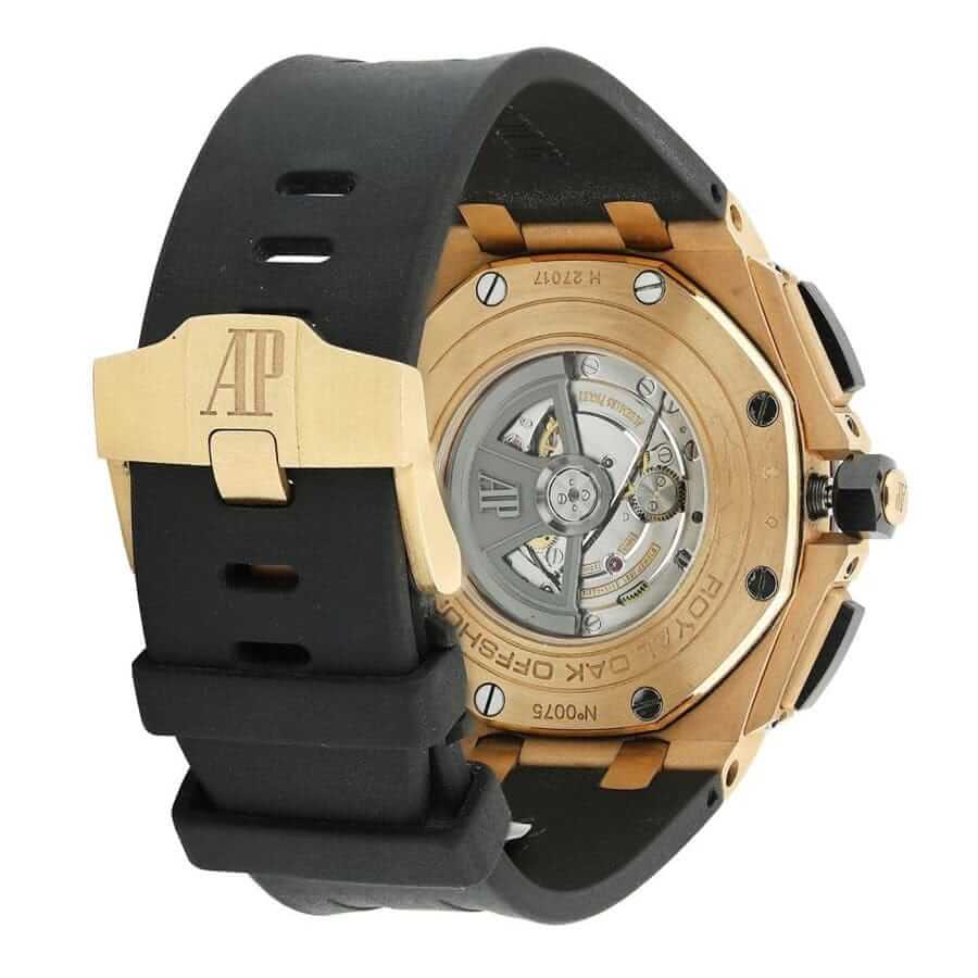 audemars-piguet-royal-oak- Audemars Piguet 26401RO.OO.A002CA.01 Rose Gold Black Replica - Image 3