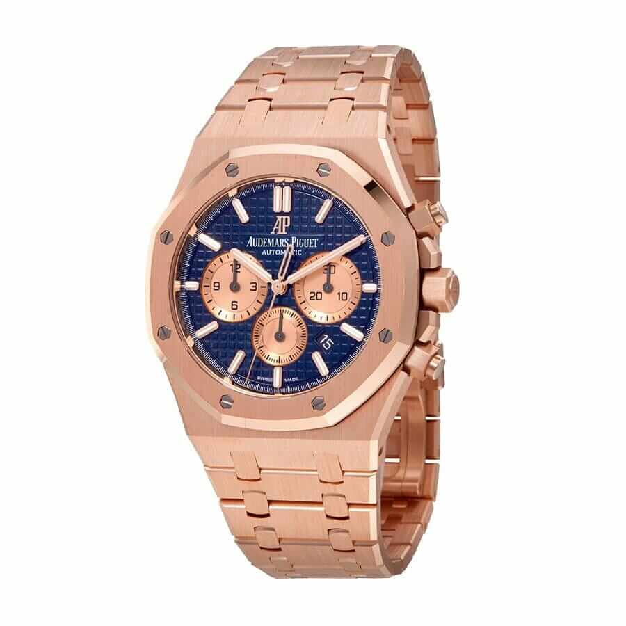 audemars-piguet-royal-oak-grande-tapisserie-dial-26331or-oo-1220or-01- Audemars Piguet 26331OR.OO.1220OR.01 Royal Oak Blue Replica - Image 2