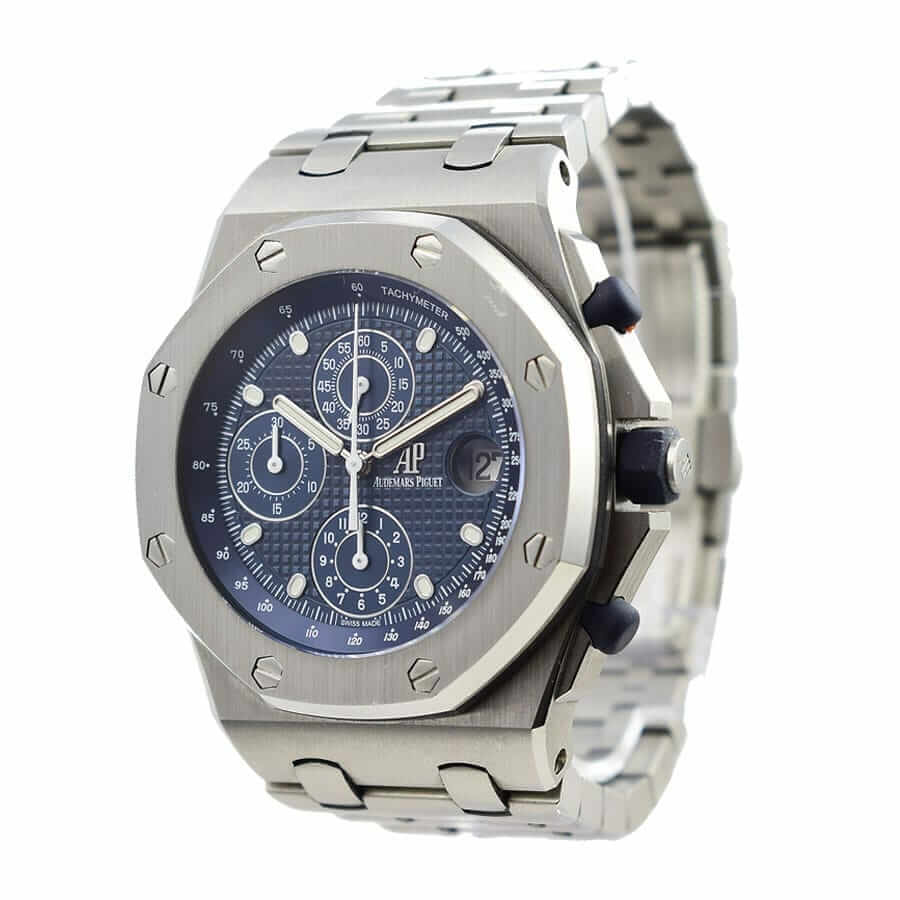 audemars-piguet-royal-oak-offshore-chronograph-blue-dial-26237st-oo-1000s Audemars Piguet Royal Oak Offshore 26237ST.OO.1000ST.01 Replica - Image 4