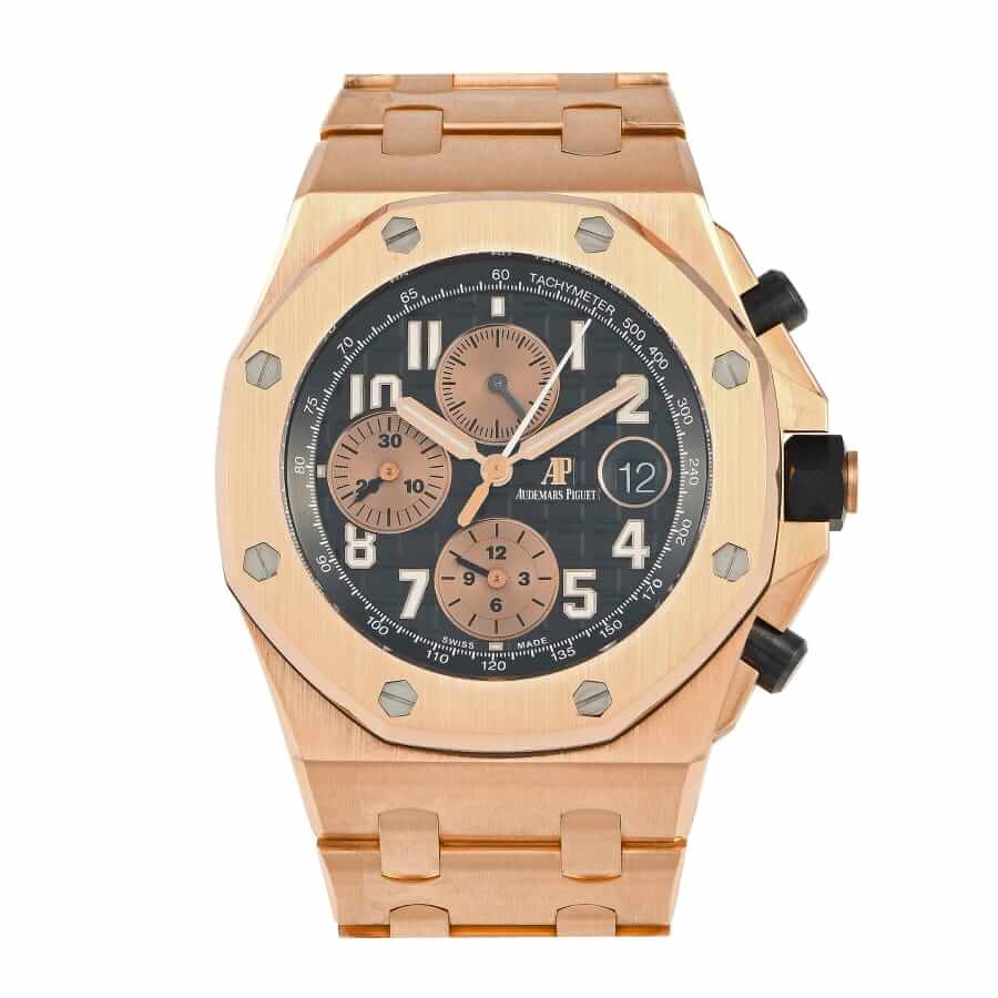 audemars-piguet-royal-oak-offshore-diver-1-2 Audemars Piguet 26470OR.OO.A002CR.02 Rose Gold Méga Tapisserie Replica - Image 1