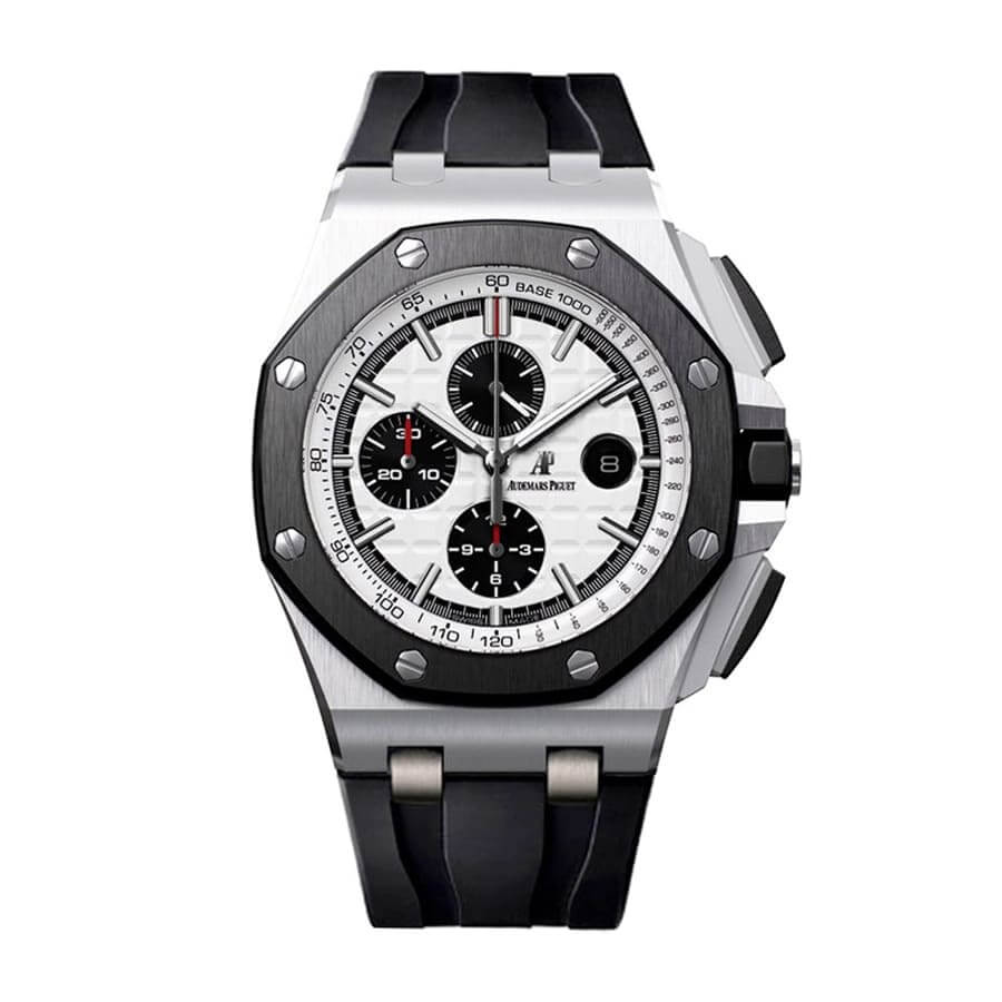 audemars-piguet-royal-oak-offshore-novelty-chronograph-2 Audemars Piguet 26400SO.OO.A002CA.01 Offshore White Replica - Image 1