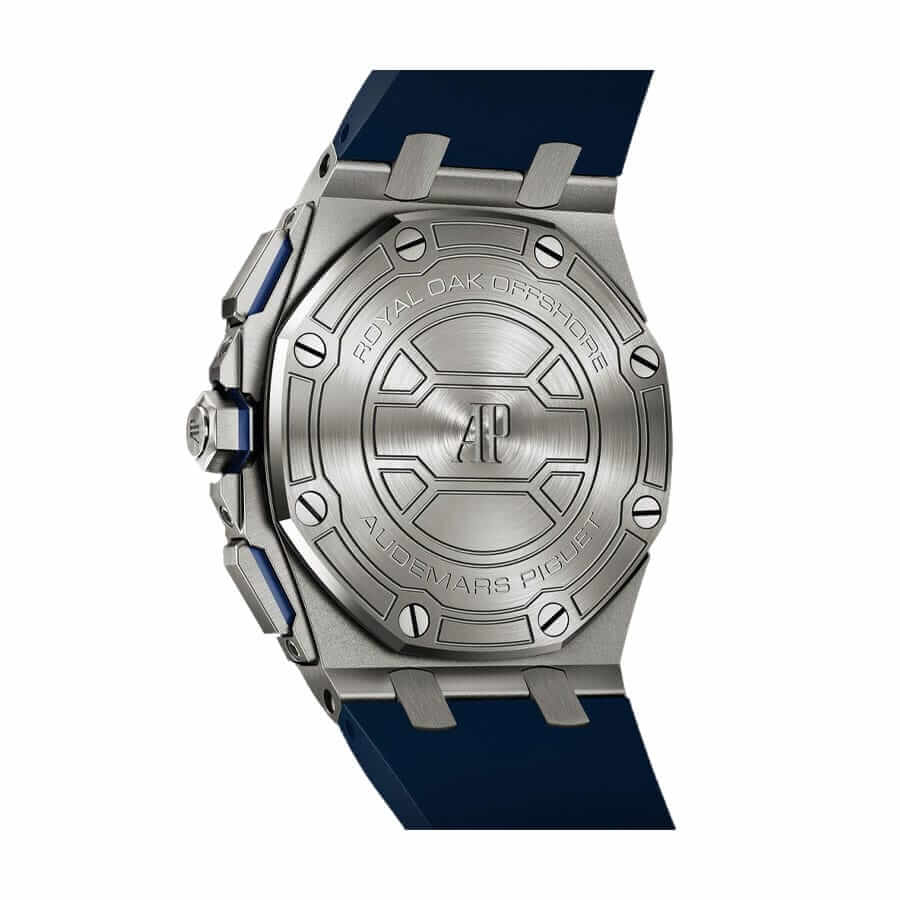 audemars-piguet-royal-oak-offshore-novelty-chronograph-2017-platinum-blue-2680ti-oo-a027ca-01-replica1 Audemars Piguet 26480TI.OO.A027CA.01 Royale Oak Blue Replica - Image 6