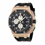 Audemars Piguet 26401RO.OO.A002CA.01 Rose Gold Black Replica - Image 4