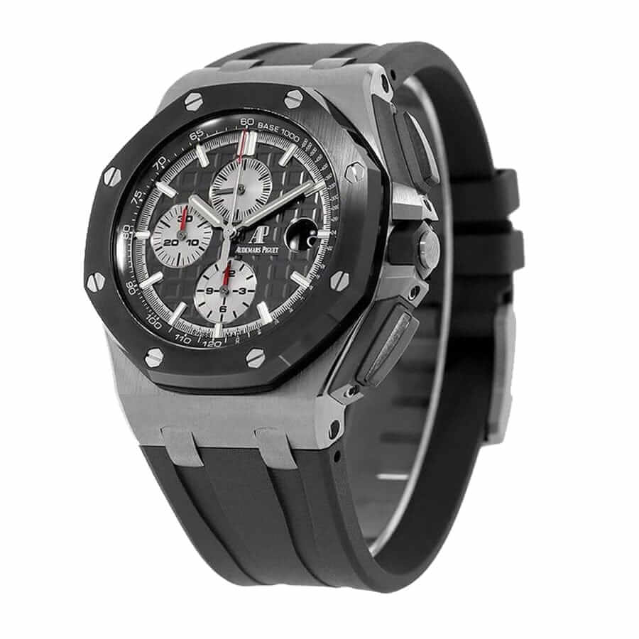 audemars-piguet-royal-oak-offshore-novelty-chronograph-2017-titanium-grey-44mm-replica Audemars Piguet 26401RO.OO.A002CA.01 Royal Oak Chrono Novelty Replica - Image 2