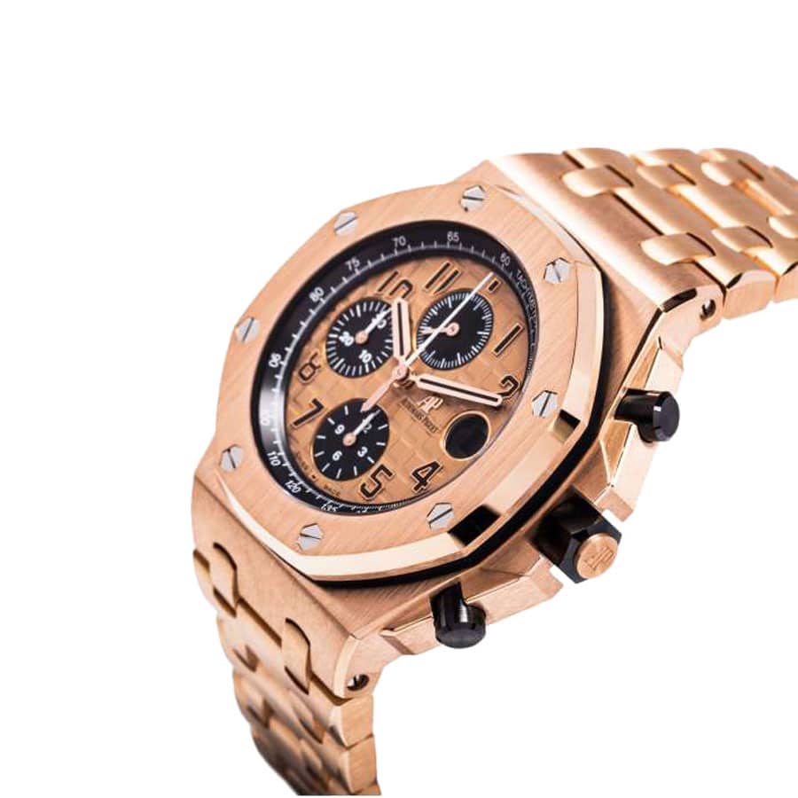 audemars-piguet-royal-oak-offshore-rose-gold-dial-chronograph-26470or Audemars Piguet 15500OR Rose Gold Replica - Image 4