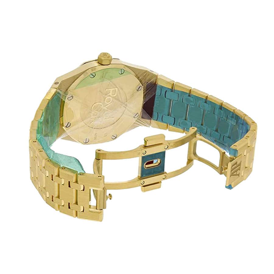 audemars-piguet-royal-oak-selfwinding-yellow-gold-67651ba-zz-1261ba-01-replica1 (1) Audemars Piguet 67651BA.ZZ.1261BA.01 Diamond Bezel Replica - Image 3