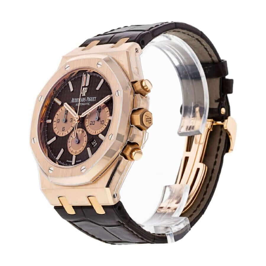 audemars-piguet-royal-oak-tourbillon-extrathin-26522or-oo-1220or-01-replica-2 Audemars Piguet 26470OR.OO.1000OR.01 Brown Crocodile Strap Replica - Image 2