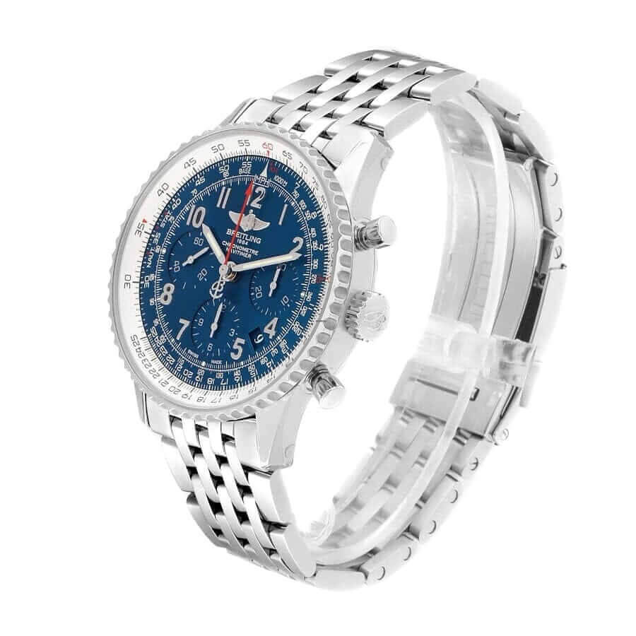breitling-navitimer-01-blue-dial-limited-edition-ab0121c4-c920-447a-unworn Breitling Navitimer AB0121C4-C920-447A Replica - Image 2