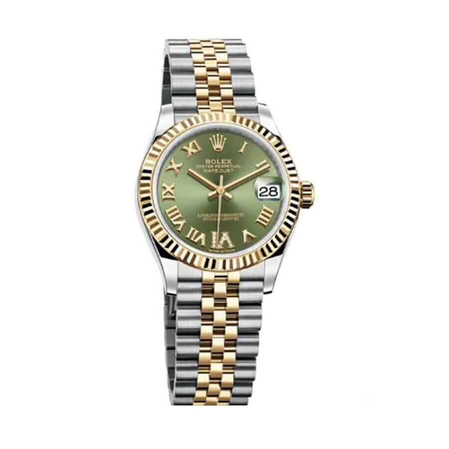 datejust-green-roman-number-unitedluxury Datejust 278273 Green Jubilee Replica - Image 2