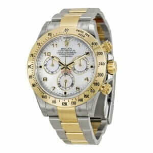daytona-116523-300x300 Rolex Daytona Two Tone White Dial 116523 Replica - Image 2