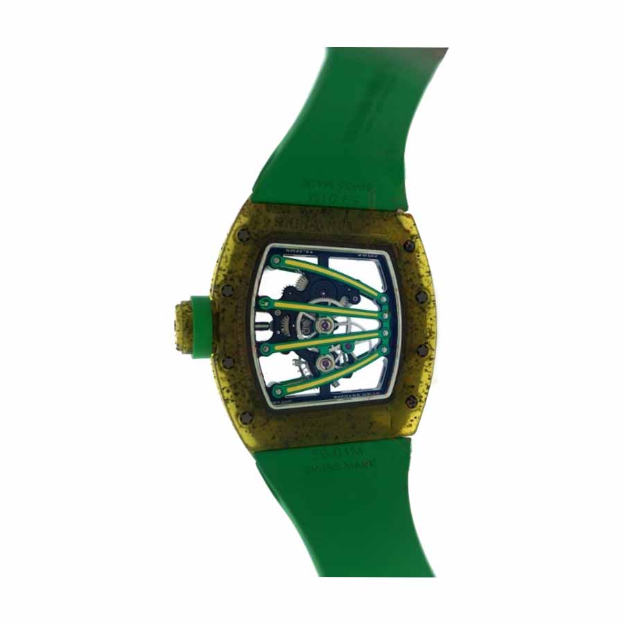green-richard-mille-replica Richard Mille RM 59-01 Tourbillon Yohan Blake Replica - Image 3
