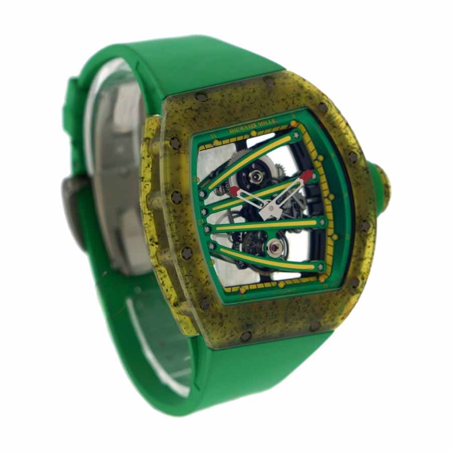 green-richard-mille-replica1 Richard Mille RM 59-01 Tourbillon Yohan Blake Replica - Image 2