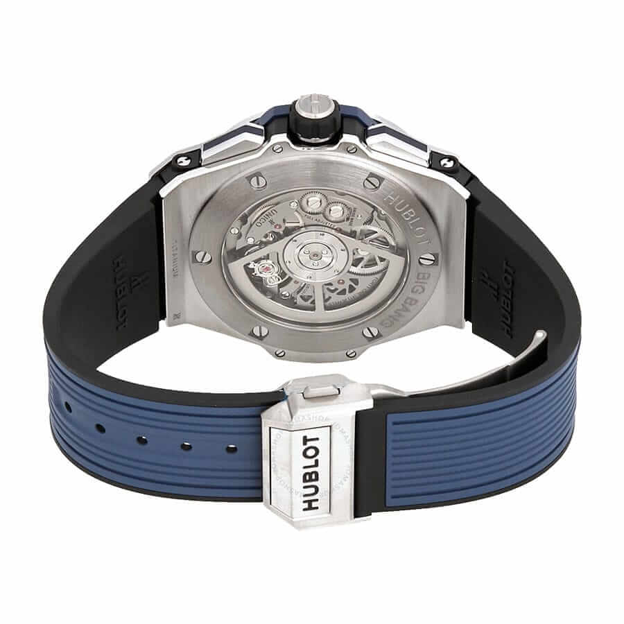 hublot-big-bang-unico-gmt-titanium-45mm-mens-watch-471-nx-7112-rx- Hublot Transparent Watch Replica - Image 4