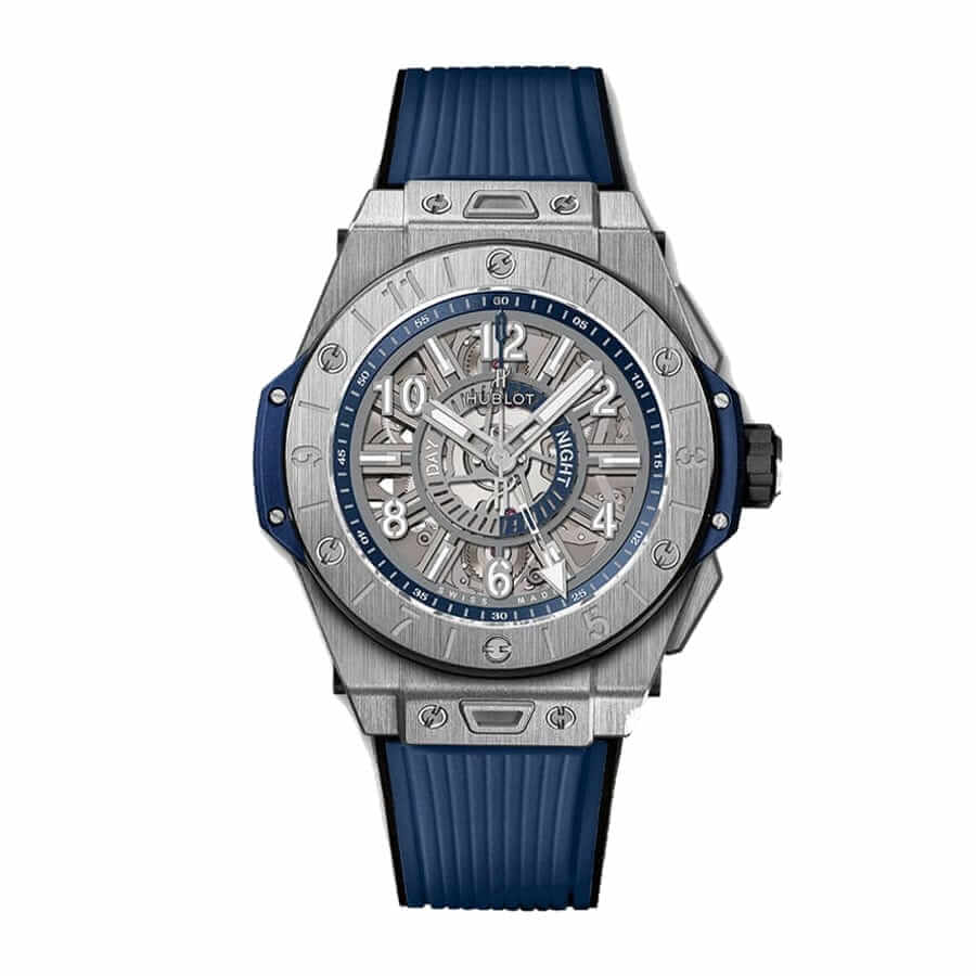 hublot-big-bang-unico-gmt-titanium-45mm-mens-watch-471-nx-7112-rx-replica Hublot Transparent Watch Replica - Image 1