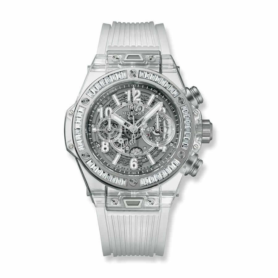 hublot-big-bang-unico-sapphire-baguettes-45mm-watch-411-jx-4802-rt-1904 (1) apphire Diamond Replica - Image 1