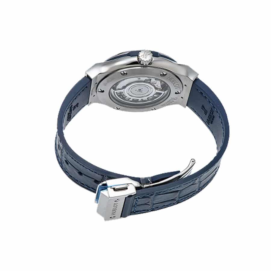 hublot-classic-fusion-automatic-blue-sunray-dial-titanium-565-nx-7170-lr-replica1 Blue Titanium Replica - Image 2