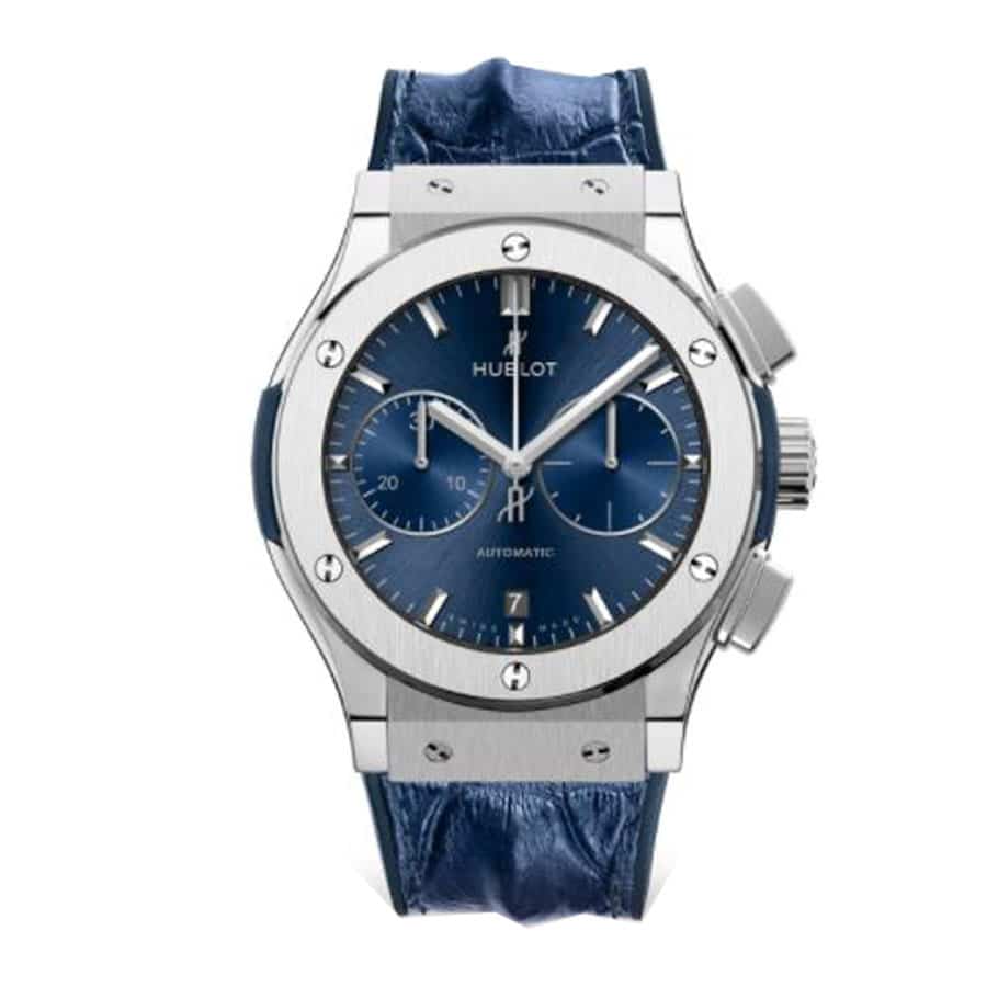 hublot-classic-fusion-blue-chronograph-titanium-521-nx-7170-lr-replica Hublot Classic Fusion Replica - Image 1