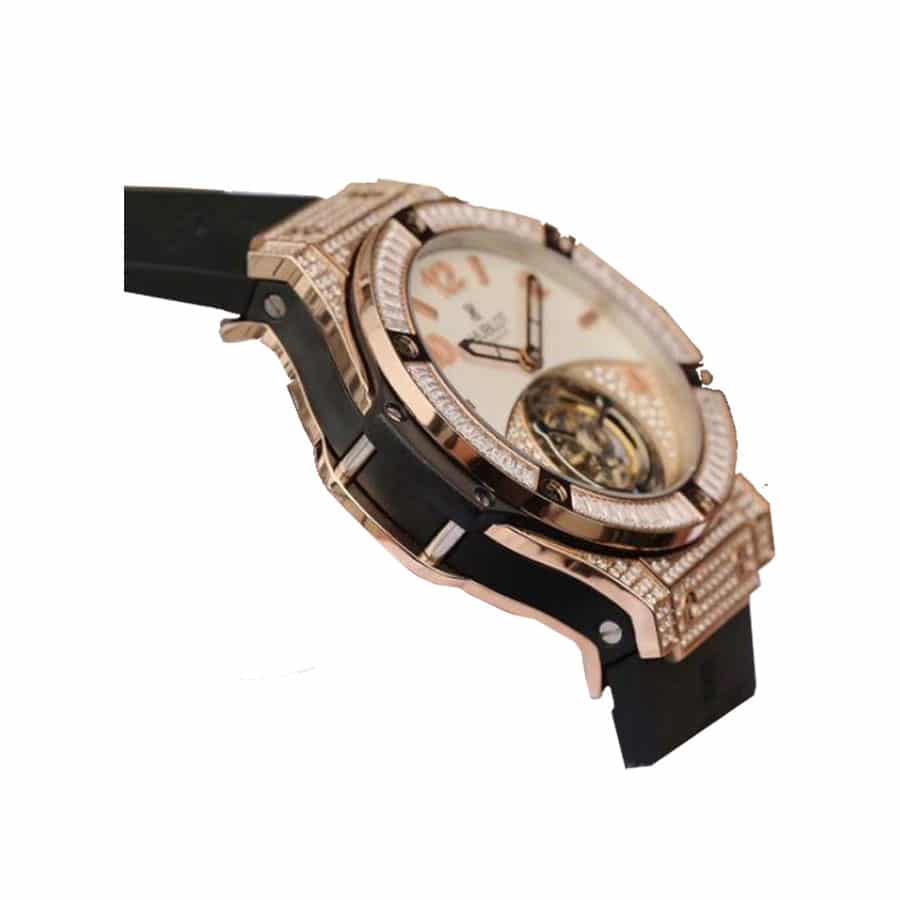 hublot-classic-fusion-tourbillon-best-edition-with-diamond-rose-gold-replica-1 Hublot Gold Diamond Replica - Image 2