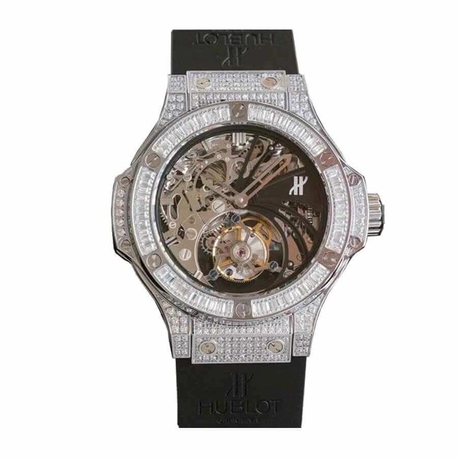 hublot-classic-fusion-tourbillon-excessive-quality-skeleton-dial-hub011-replica Skeleton Diamond Watch Replica - Image 1