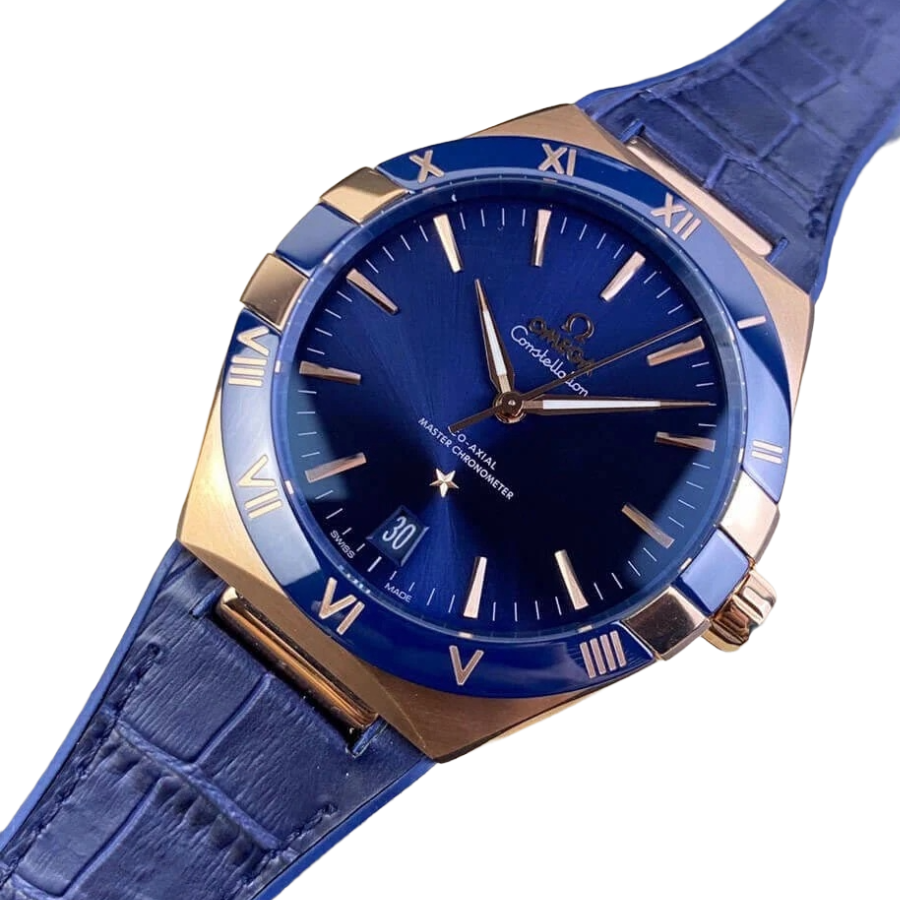 omega-constellation-blue-strap-replica-4 Omega Constellation Blue Strap Replica - Image 3