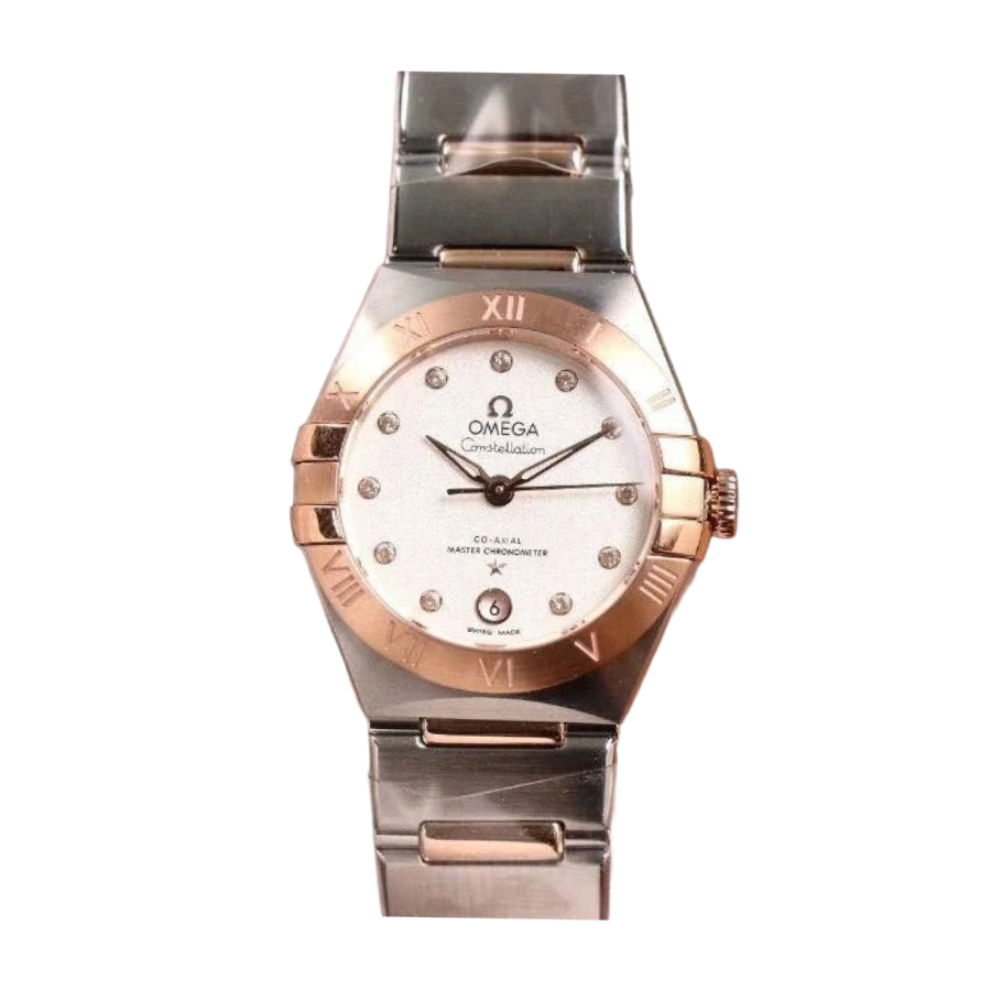 omega-constellation-steel-rose-gold-case-replica-1 Omega Constellation Steel & Rose Gold Case Replica - Image 1