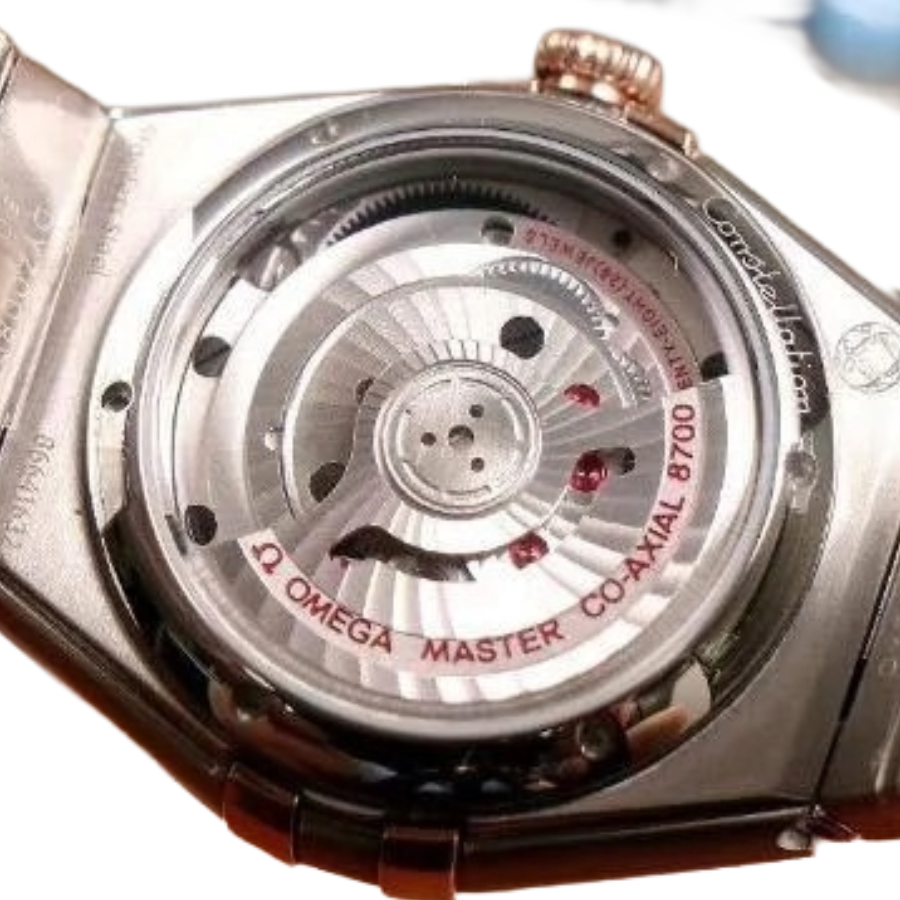 omega-constellation-steel-rose-gold-case-replica-2 Omega Constellation Steel & Rose Gold Case Replica - Image 4
