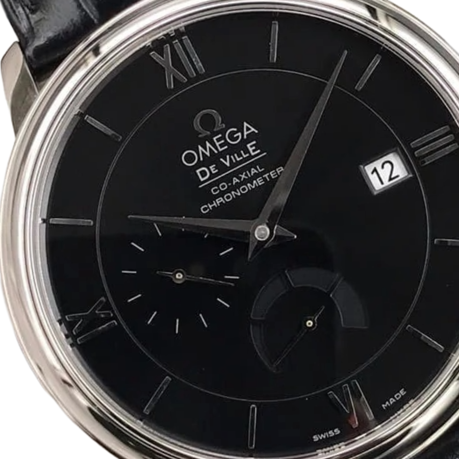 omega-de-ville-black-dial-replica-1 Omega De Ville Black Dial Replica - Image 2