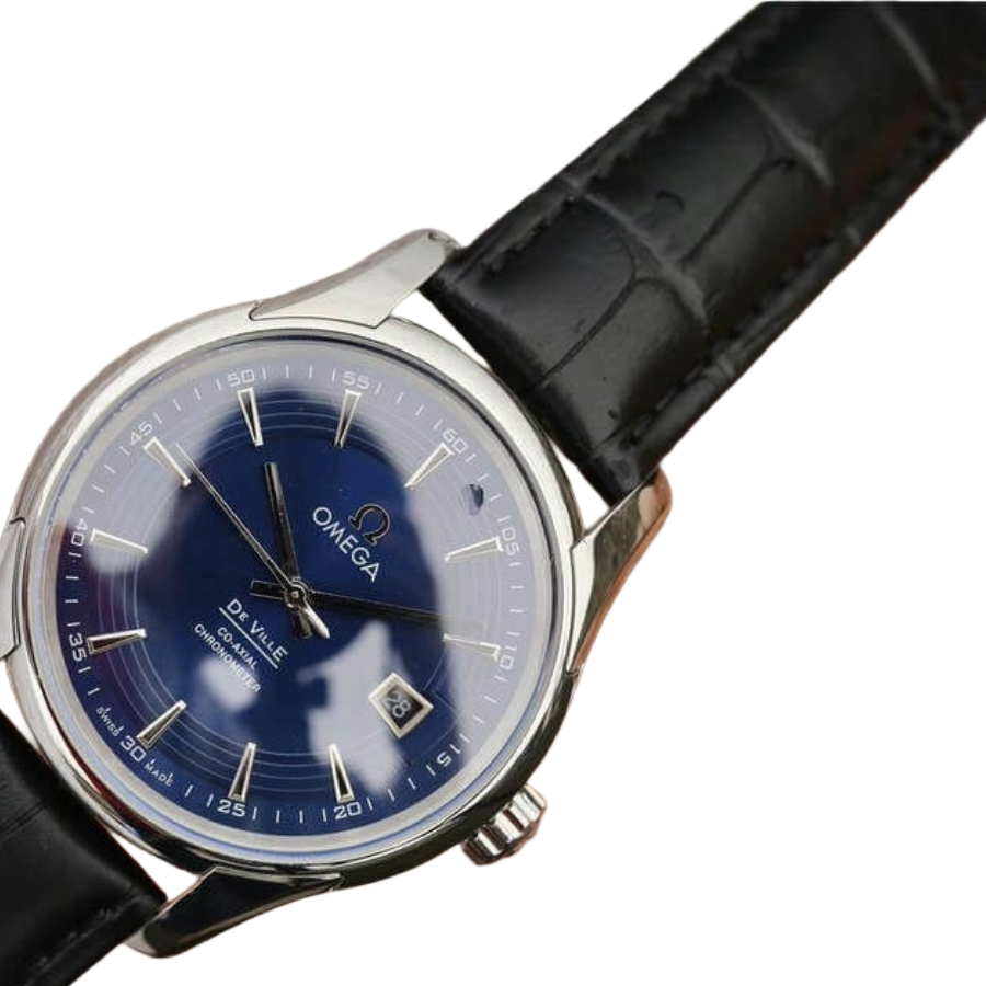 omega-de-ville-dark-blue-dial-replica-4 Omega De Ville Dark Blue Dial Replica - Image 3