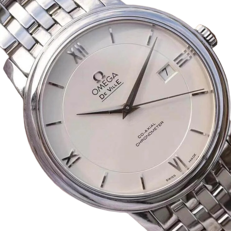 omega-de-ville-prestige-white-dial-replica-6 Omega De Ville Prestige White Dial Replica - Image 2