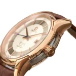Omega De Ville Rose Gold Case Replica - Image 2