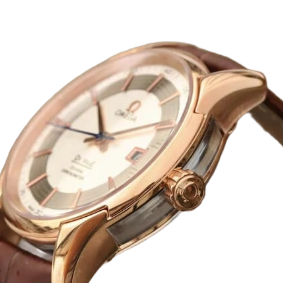 omega-de-ville-rose-gold-case-replica-14 Omega De Ville Rose Gold Case Replica - Image 2