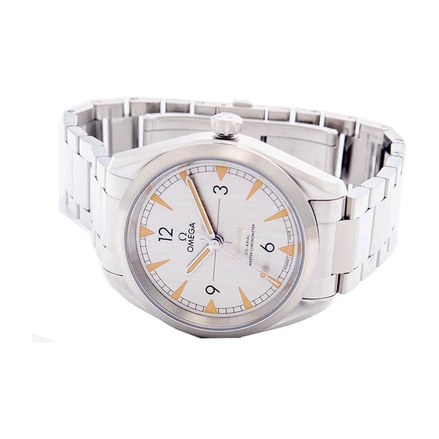 omega-railmaster-co-axial-master-steel-220-10-40-20-06-001-grey-dial-1 Omega Railmaster White Replica - Image 3