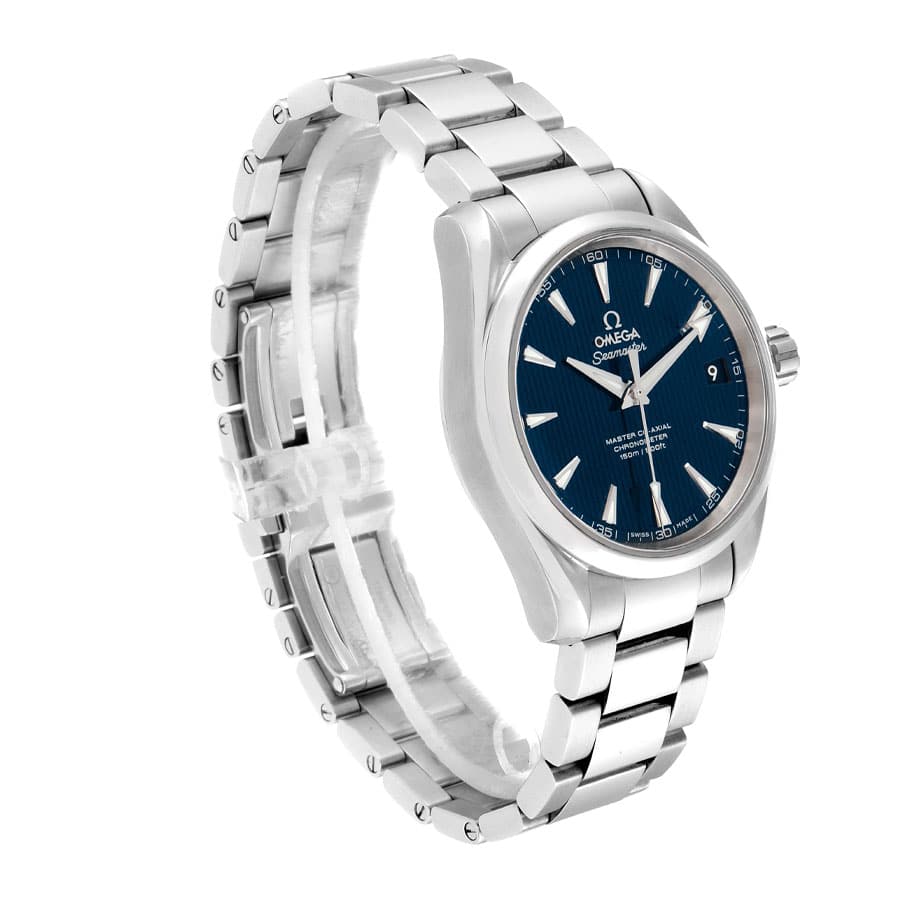 omega-seamaster-aqua-terra-150m-master-co‑axial-chronometer-231-10-39-21-03-002-blue-dial Omega Aqua Terra Replica - Image 3