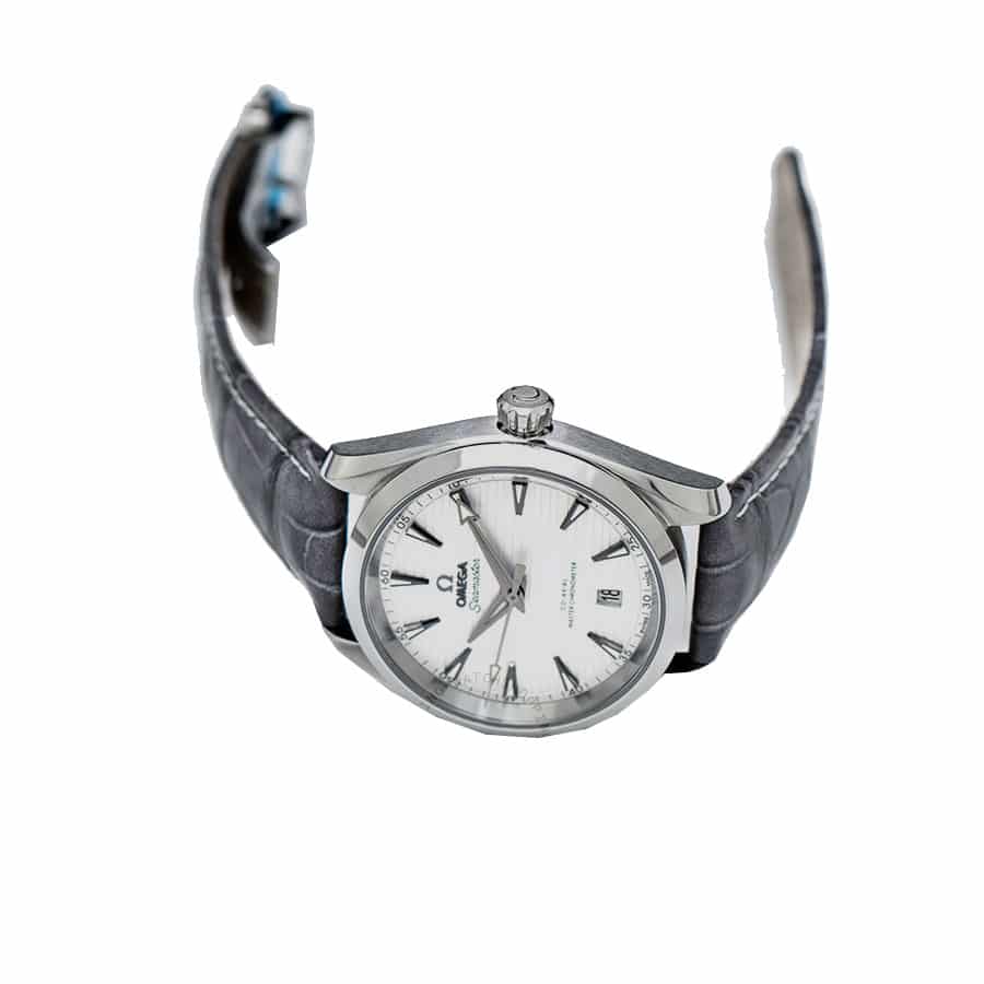 omega-seamaster-aqua-terra-steel-220-13-38-20-02-001-silver-dial-2 Aqua Leather Grey Replica - Image 2