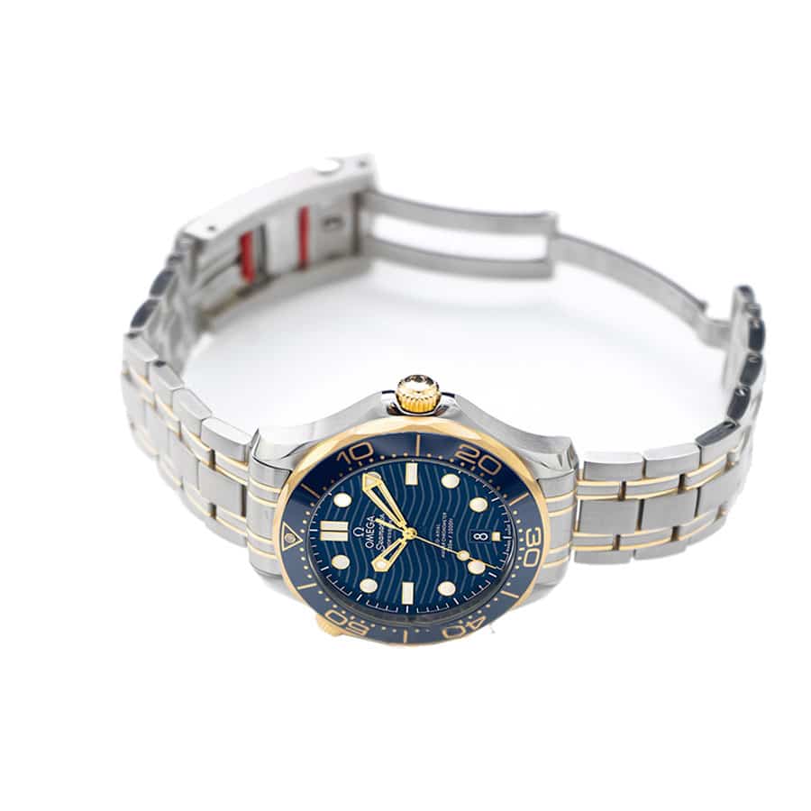 omega-seamaster-diver-300m-master-co-axial-steel-gold-210-20-42-20-03-001-blue-dial-replica Omega Master Gold Replica - Image 3