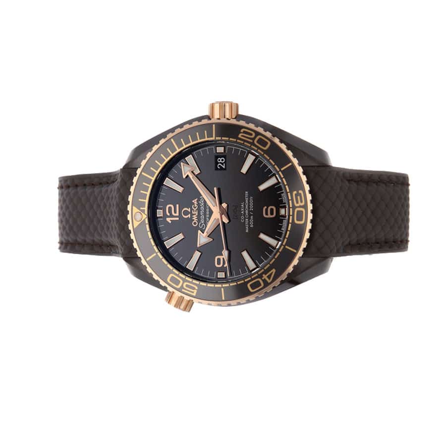 omega-seamaster-planet-ocean-ceramic-215-62-40-20-13-001-brown-dial- Omega Seamaster Ceramic Replica - Image 3
