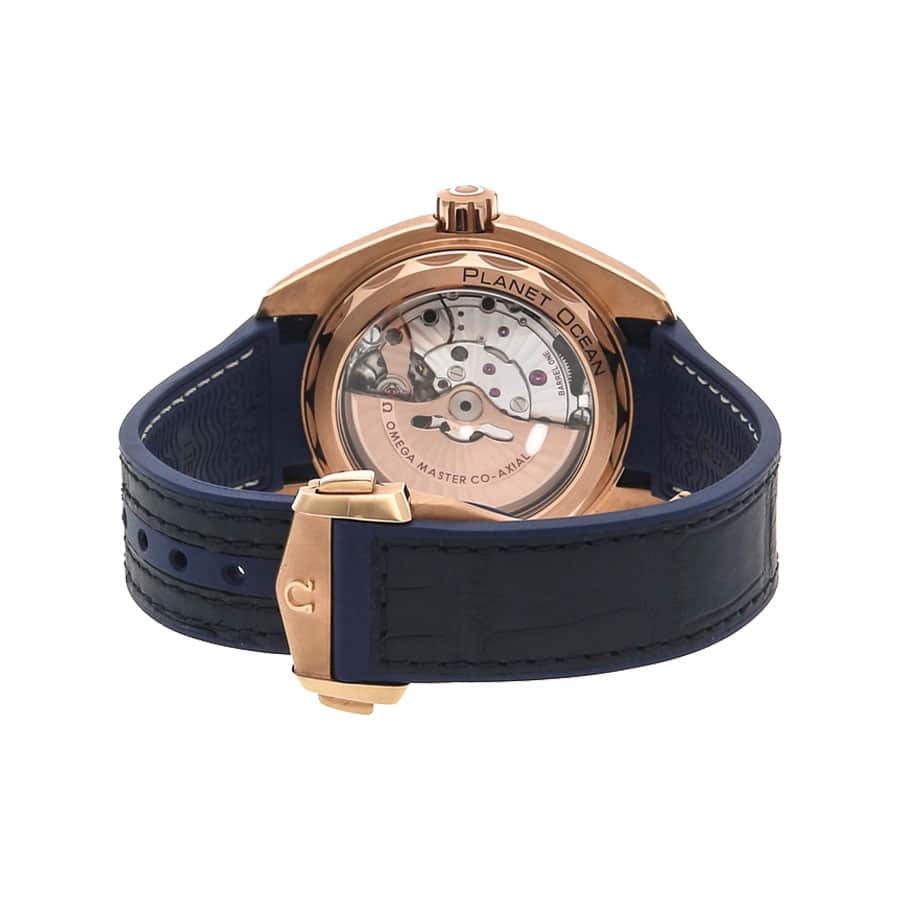 omega-seamaster-planet-ocean-steel-215-63-44-21-03-001-blue-dial- Omega Seamaster Blue Replica - Image 2