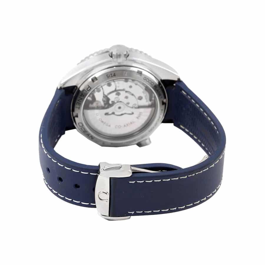 omega-seamaster-planet-ocean-steel-232-32-44-22-03-001-blue-dial1 Planet Ocean Blue Replica - Image 2