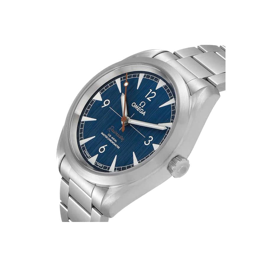 omega-seamaster-railmaster-steel-220-10-40-20-03-001-blue-dial-replica Omega Railmaster Replica - Image 3