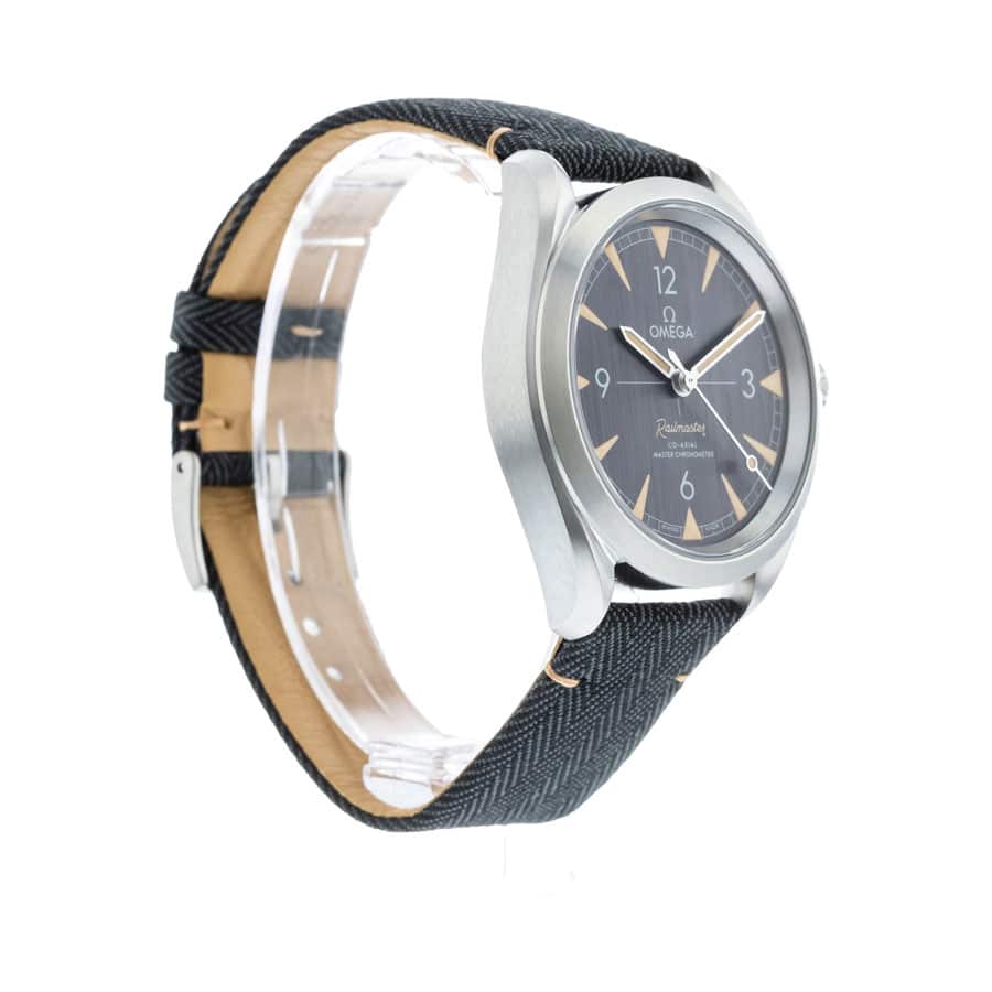 omega-seamaster-railmaster-steel-220-12-40-20-01-001-black-dial-1 Omega Railmaster Black Replica - Image 4