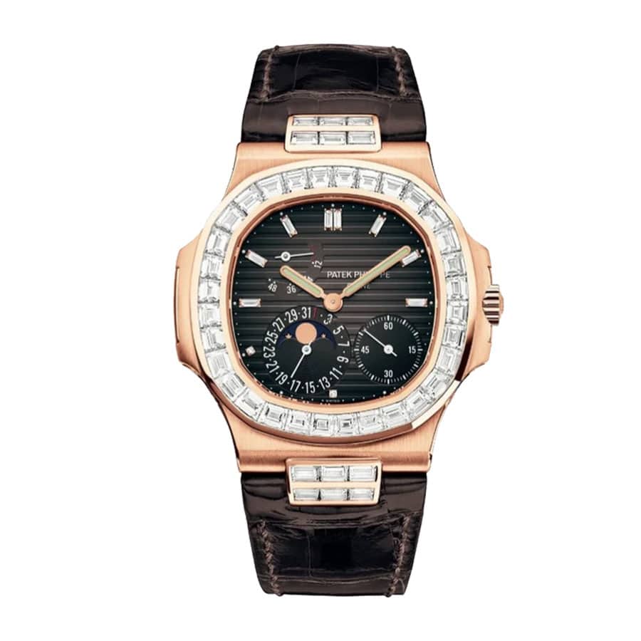 patek-philippe-nautilus-genuine-baguette-diamond-5724r-001-replica Patek Philippe Baguette Replica - Image 1